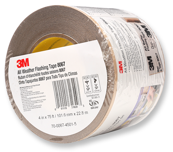 3M&trade; All Weather Flashing Tape 8067 - 4 in. x 75 ft. roll
